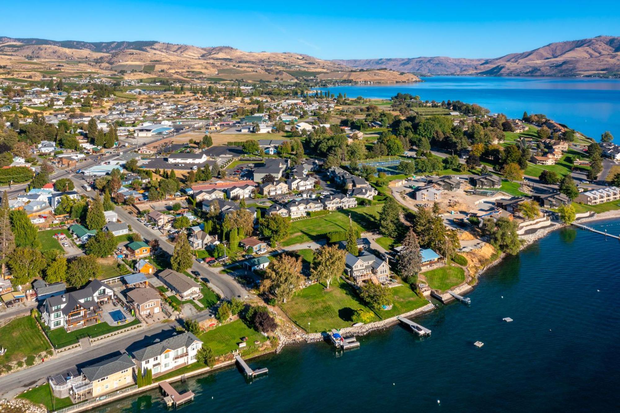 The Lodge Lake Chelan Manson Exteriér fotografie