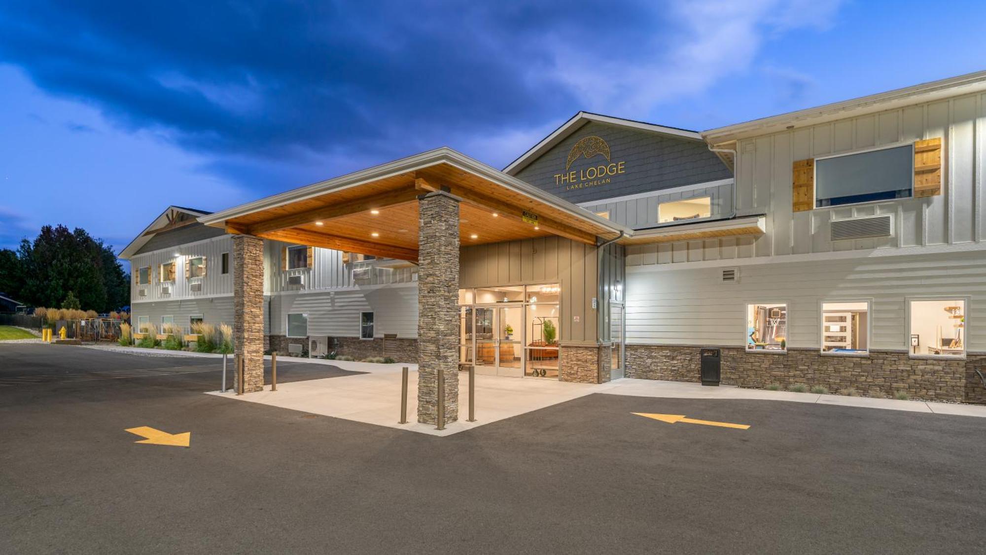 The Lodge Lake Chelan Manson Exteriér fotografie