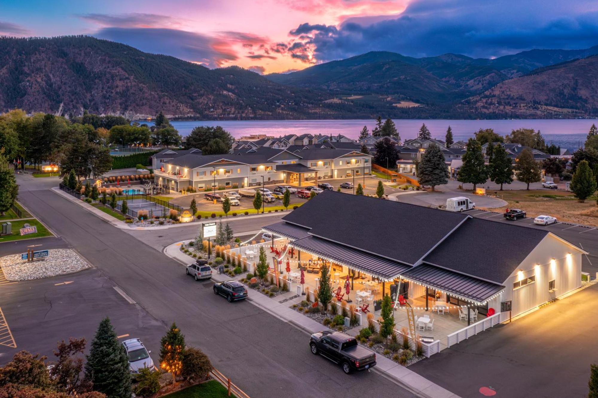 The Lodge Lake Chelan Manson Exteriér fotografie